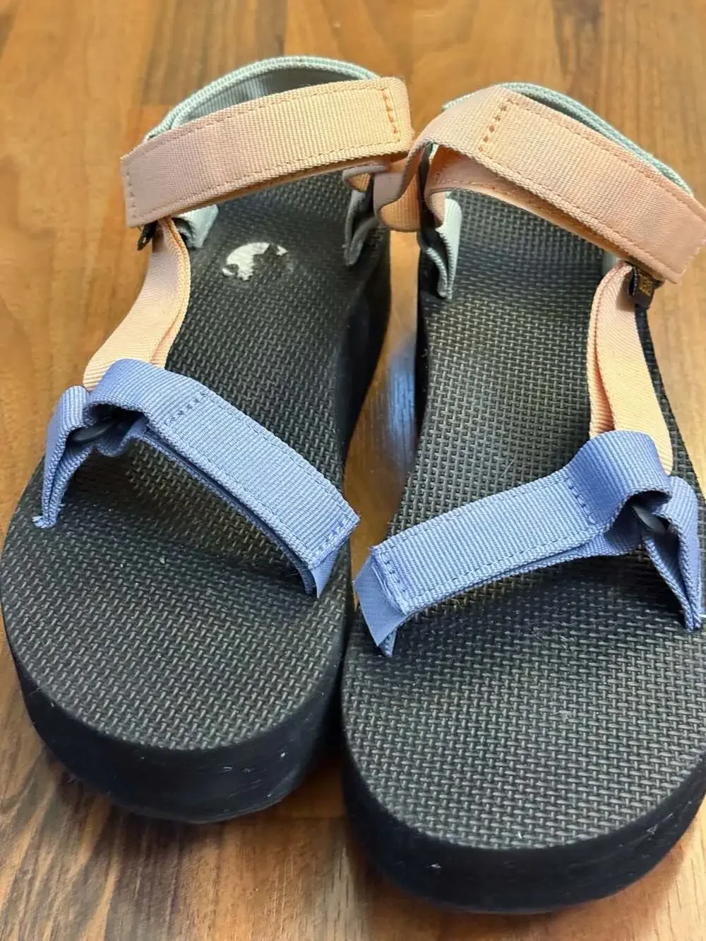 Teva Flatform Universal Colorblock Sandals
